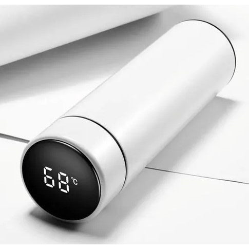 Garrafa Térmica Inox com Sensor Display LED para Temperatura